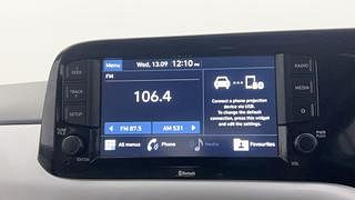 Used 2020 Hyundai Grand i10 Nios Sportz 1.2 Kappa VTVT Petrol Manual top_features Touch screen infotainment system