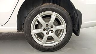 Used 2013 Volkswagen Vento [2010-2015] Highline Petrol Petrol Manual tyres LEFT REAR TYRE RIM VIEW