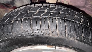 Used 2015 Tata Nano [2014-2018] Twist XTA Petrol Petrol Automatic tyres LEFT FRONT TYRE TREAD VIEW