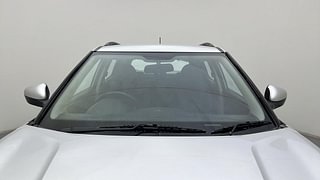 Used 2020 Mahindra XUV 300 W6 Petrol Petrol Manual exterior FRONT WINDSHIELD VIEW