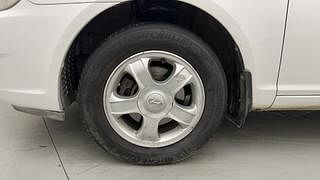 Used 2010 Hyundai Verna [2006-2010] VTVT SX 1.6 Petrol Manual tyres LEFT FRONT TYRE RIM VIEW