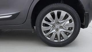 Used 2017 Maruti Suzuki Baleno [2015-2019] Zeta AT Petrol Petrol Automatic tyres LEFT REAR TYRE RIM VIEW