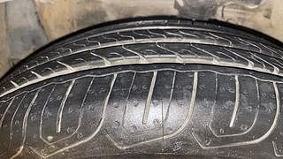 Used 2015 Chevrolet Sail [2014-2017] 1.2 LS Petrol Manual tyres LEFT FRONT TYRE TREAD VIEW