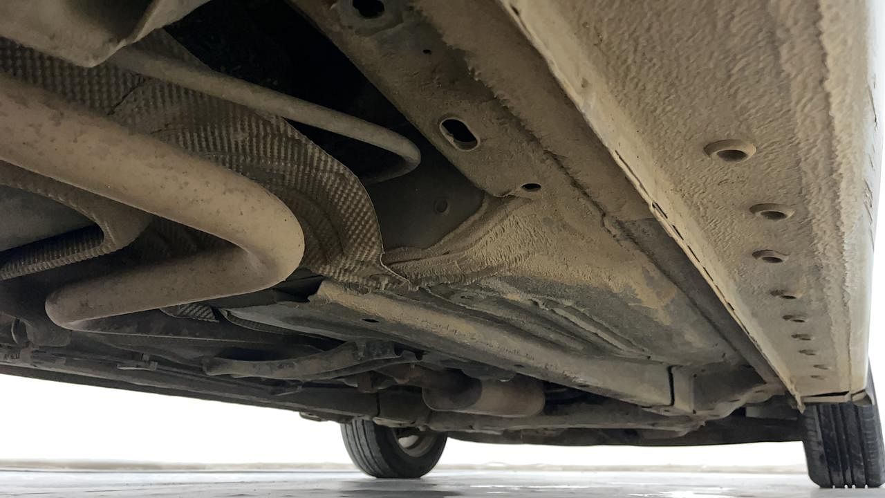 Used 2019 Ford Figo [2019-2021] Titanium AT Petrol Petrol Automatic extra REAR RIGHT UNDERBODY VIEW