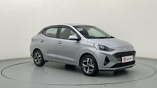 Used 2020 Hyundai Aura [2020-2022] SX Plus 1.2 AMT CRDI Diesel Automatic exterior RIGHT FRONT CORNER VIEW