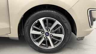 Used 2020 Ford Figo Aspire [2019-2021] Titanium Plus 1.2 Ti-VCT Petrol Manual tyres RIGHT FRONT TYRE RIM VIEW