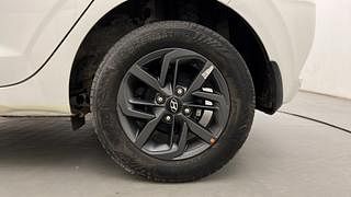 Used 2021 Hyundai Grand i10 Nios Sportz 1.2 Kappa VTVT Petrol Manual tyres LEFT REAR TYRE RIM VIEW