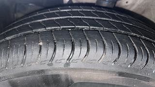 Used 2022 Maruti Suzuki Wagon R 1.0 VXI Petrol Manual tyres LEFT FRONT TYRE TREAD VIEW