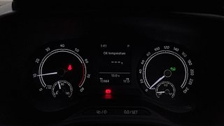 Used 2022 Skoda Slavia Ambition 1.0L TSI AT Petrol Automatic interior CLUSTERMETER VIEW