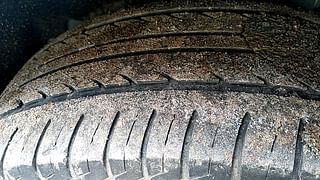 Used 2015 Ford EcoSport [2013-2015] Titanium 1.5L TDCi Diesel Manual tyres LEFT REAR TYRE TREAD VIEW