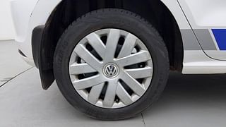 Used 2017 Volkswagen Polo [2015-2019] Comfortline 1.2L (P) Petrol Manual tyres RIGHT REAR TYRE RIM VIEW