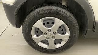 Used 2020 Mahindra XUV 300 W6 Petrol Petrol Manual tyres RIGHT REAR TYRE RIM VIEW