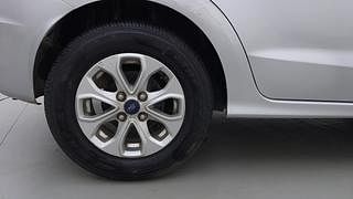 Used 2018 Ford Figo Aspire [2015-2019] Titanium 1.2 Ti-VCT Petrol Manual tyres RIGHT REAR TYRE RIM VIEW