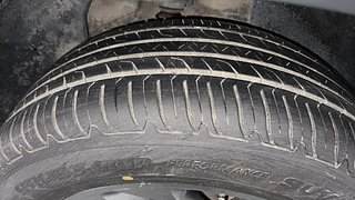 Used 2021 Tata Safari XT Plus Diesel Manual tyres LEFT REAR TYRE TREAD VIEW