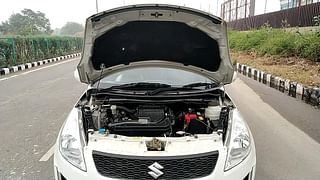 Used 2017 Maruti Suzuki Swift [2011-2017] LXi Petrol Manual engine ENGINE & BONNET OPEN FRONT VIEW