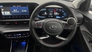 Used 2021 Hyundai New i20 Asta (O) 1.5 MT Dual Tone Diesel Manual interior STEERING VIEW