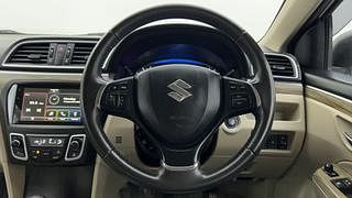 Used 2021 Maruti Suzuki Ciaz Alpha AT Petrol Petrol Automatic interior STEERING VIEW