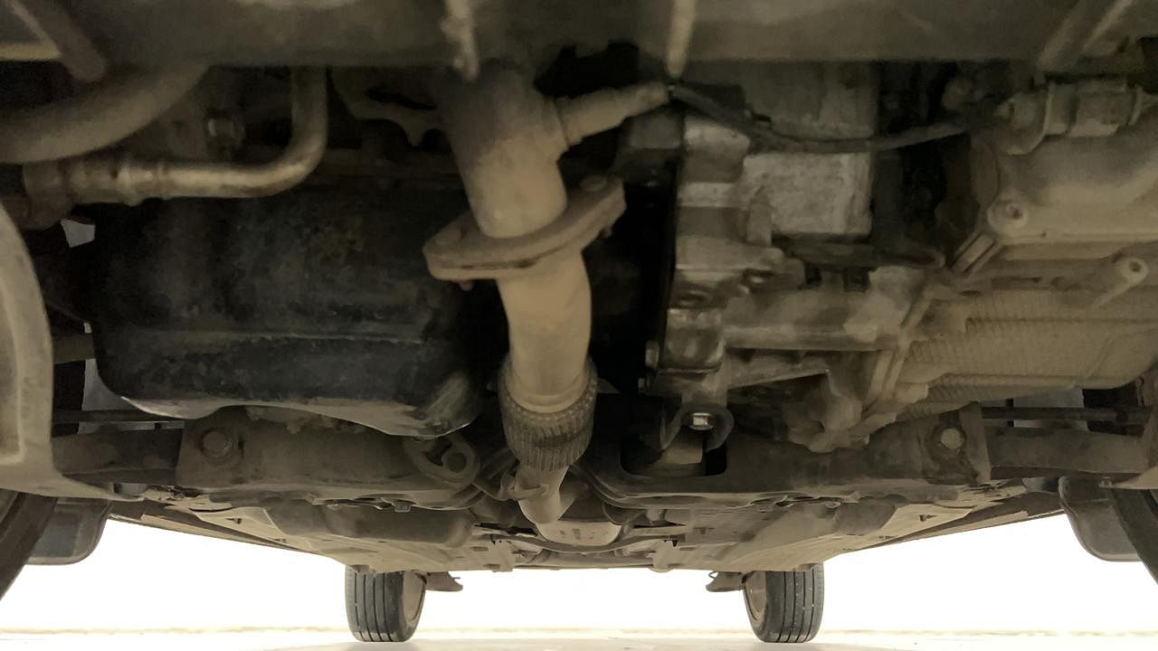 Used 2017 Volkswagen Polo [2015-2019] GT TSI Petrol Automatic extra FRONT LEFT UNDERBODY VIEW