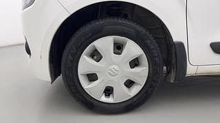 Used 2022 Maruti Suzuki Wagon R 1.0 VXI Petrol Manual tyres LEFT FRONT TYRE RIM VIEW