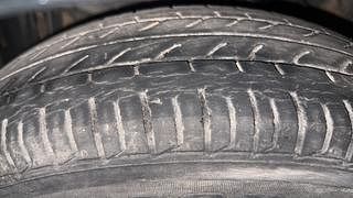 Used 2012 Hyundai i10 [2010-2016] Asta (O) AT Petrol Petrol Automatic tyres LEFT FRONT TYRE TREAD VIEW