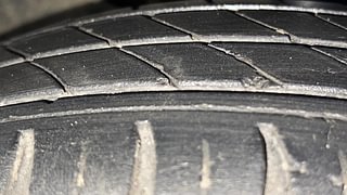 Used 2021 Tata Tigor XM Petrol Manual tyres RIGHT FRONT TYRE TREAD VIEW