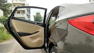 Used 2013 Hyundai Verna [2011-2015] Fluidic 1.6 VTVT SX Opt AT Petrol Automatic interior LEFT REAR DOOR OPEN VIEW