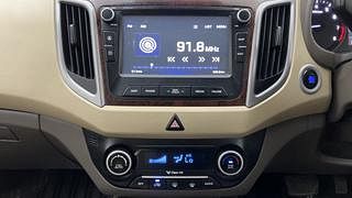 Used 2016 Hyundai Creta [2015-2018] 1.6 SX Plus Auto Petrol Petrol Automatic interior MUSIC SYSTEM & AC CONTROL VIEW