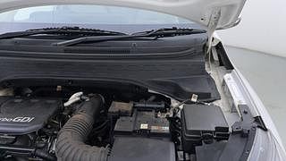 Used 2020 Kia Sonet HTX 1.0 iMT Petrol Manual engine ENGINE LEFT SIDE HINGE & APRON VIEW