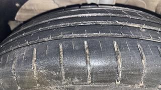 Used 2022 maruti-suzuki Dzire ZXI Petrol Manual tyres LEFT FRONT TYRE TREAD VIEW
