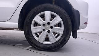 Used 2015 Volkswagen Polo [2015-2019] Trendline 1.2L (P) Petrol Manual tyres LEFT REAR TYRE RIM VIEW