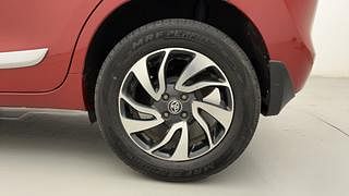 Used 2019 Toyota Glanza [2019-2022] V CVT Petrol Automatic tyres LEFT REAR TYRE RIM VIEW