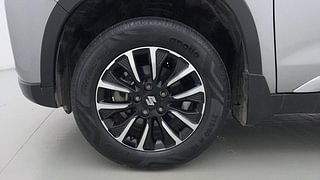 Used 2022 Maruti Suzuki Vitara Brezza [2020-2022] ZXI Plus Petrol Manual tyres LEFT FRONT TYRE RIM VIEW