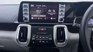Used 2021 Kia Sonet HTX 1.0 iMT Petrol Manual interior MUSIC SYSTEM & AC CONTROL VIEW