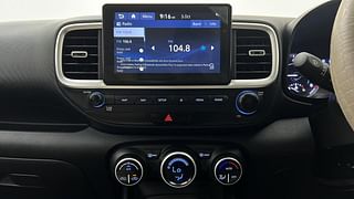 Used 2019 Hyundai Venue [2019-2022] SX Plus 1.0 Turbo DCT Petrol Automatic interior MUSIC SYSTEM & AC CONTROL VIEW