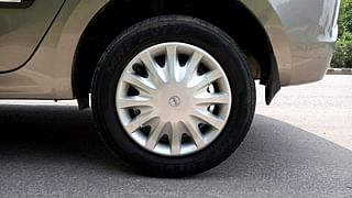 Used 2018 tata Tigor Revotron XZ Petrol Manual tyres LEFT REAR TYRE RIM VIEW