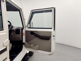 Used 2020 Mahindra Bolero B6 (O) Diesel Manual interior RIGHT FRONT DOOR OPEN VIEW