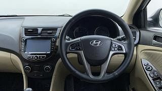 Used 2016 Hyundai Fluidic Verna 4S [2015-2018] 1.6 VTVT SX Petrol Manual interior STEERING VIEW