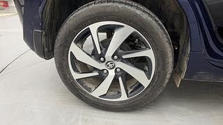 Used 2023 Toyota Glanza V AMT Petrol Automatic tyres RIGHT REAR TYRE RIM VIEW