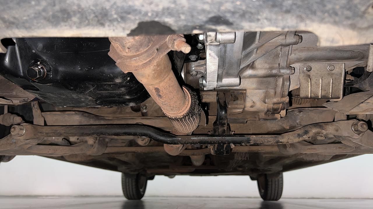Used 2017 Tata Tiago [2016-2020] Revotron XZA AMT Petrol Automatic extra FRONT LEFT UNDERBODY VIEW