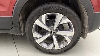 Used 2021 Volkswagen Taigun Topline 1.0 TSI MT Petrol Manual tyres LEFT REAR TYRE RIM VIEW