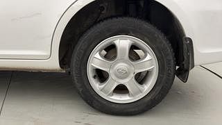Used 2010 Hyundai Verna [2006-2010] VTVT SX 1.6 Petrol Manual tyres LEFT REAR TYRE RIM VIEW