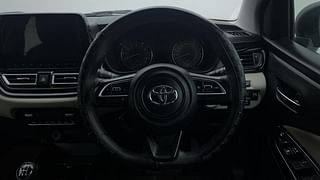 Used 2022 Toyota Glanza V Petrol Manual interior STEERING VIEW