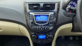 Used 2011 Hyundai Verna [2011-2015] Fluidic 1.6 VTVT SX Petrol Manual interior MUSIC SYSTEM & AC CONTROL VIEW