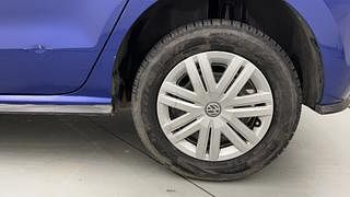 Used 2021 Volkswagen Polo [2018-2022] Trendline 1.0 (P) Petrol Manual tyres LEFT REAR TYRE RIM VIEW