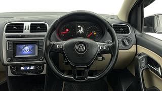 Used 2016 Volkswagen Polo [2015-2019] Highline1.2L (P) Petrol Manual interior STEERING VIEW