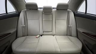 Used 2012 Toyota Corolla Altis [2011-2014] VL AT Petrol Petrol Automatic interior REAR SEAT CONDITION VIEW