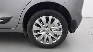 Used 2016 Maruti Suzuki Baleno [2015-2019] Alpha Petrol Petrol Manual tyres LEFT REAR TYRE RIM VIEW