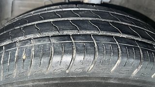 Used 2016 Maruti Suzuki Swift Dzire ZXI Petrol Manual tyres LEFT FRONT TYRE TREAD VIEW