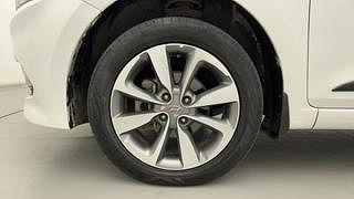 Used 2015 Hyundai Elite i20 [2014-2018] Asta 1.2 Petrol Manual tyres LEFT FRONT TYRE RIM VIEW