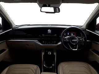 Used 2022 Kia Carens Luxury Plus 1.4 Petrol 6 STR Petrol Manual interior DASHBOARD VIEW